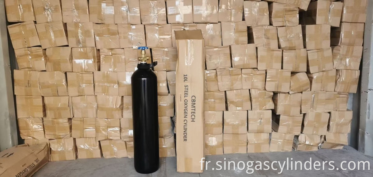 40L Medical O2 Steel Cylinder